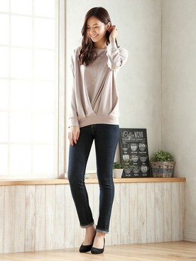 ハニーズさん（レディース・160cm）の春コーディネート