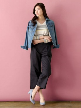 「Honeys」｜ハニーズさん（レディース・160cm）の春コーディネート