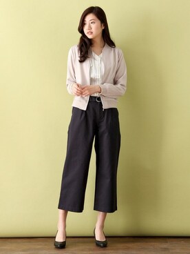 「Honeys（ハニーズ）のアイテム（ブルゾン）」を使った、ハニーズさん（レディース・160cm）の春コーディネート