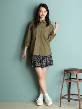 「原宿」｜ハニーズさん（レディース・160cm）の春コーディネート