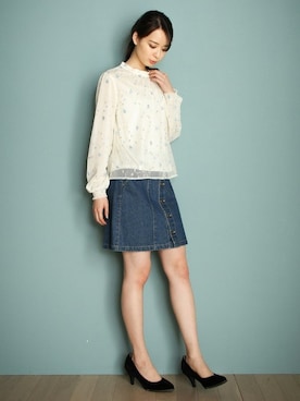 「Honeys」｜ハニーズさん（レディース・160cm）の春コーディネート