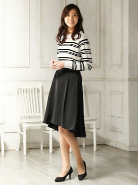 ハニーズさん（レディース・160cm）の春コーディネート