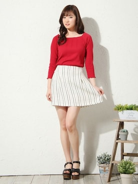 「Honeys」｜ハニーズさん（レディース・160cm）の春コーディネート