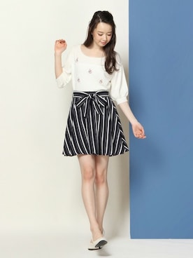 「Honeys」｜ハニーズさん（レディース・160cm）の春コーディネート