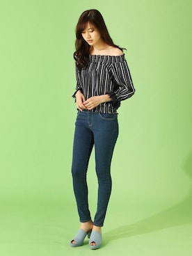 ハニーズさん（レディース・172cm）の春コーディネート