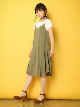 「原宿」｜ハニーズさん（レディース・160cm）の春コーディネート