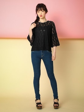 ハニーズさん（レディース・167cm）の春コーディネート