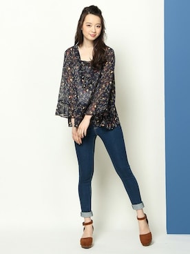 ハニーズさん（レディース・160cm）の春コーディネート