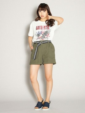 ハニーズさん(レディース・162cm)の夏コーディネート