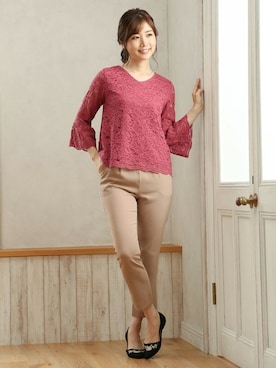 ハニーズさん（レディース・166cm）の夏コーディネート