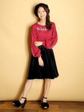 ハニーズさん（レディース・161cm）の秋コーディネート