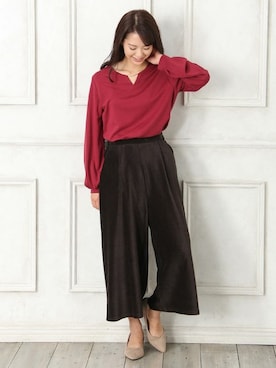 ハニーズさん（レディース・161cm）の秋コーディネート