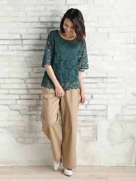 ハニーズさん（レディース・161cm）の春コーディネート