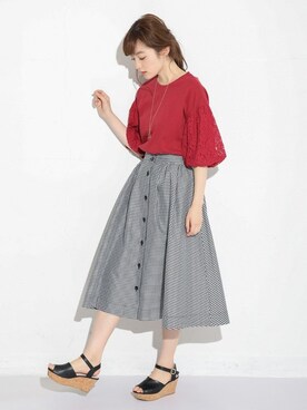 ハニーズさん（レディース・167cm）の夏コーディネート