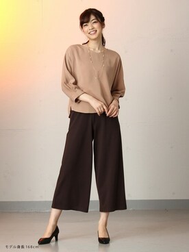 ハニーズさん（レディース・167cm）の秋コーディネート