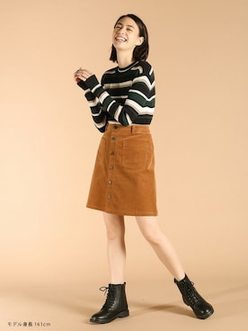 ハニーズさん（レディース・161cm）の秋コーディネート
