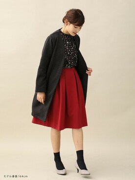 スカートを使った「カラーレスコート」の人気ファッションコーディネート - WEAR