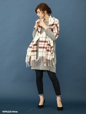 ハニーズさん（レディース・168cm）の秋コーディネート