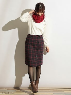 ハニーズさん（レディース・168cm）の秋コーディネート