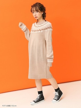 ハニーズさん（レディース・152cm）の秋コーディネート