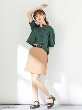 ハニーズさん（レディース・168cm）の夏コーディネート