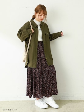 ハニーズさん（レディース・152cm）の秋コーディネート