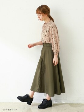 ハニーズさん（レディース・152cm）の秋コーディネート