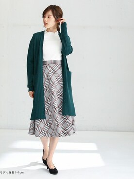 ハニーズさん（レディース・167cm）の秋コーディネート