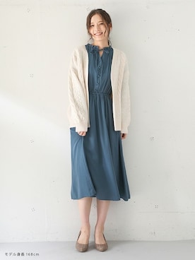 ハニーズさん（レディース・168cm）の秋コーディネート