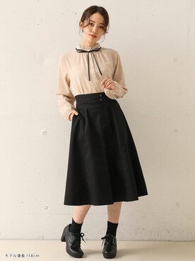 ハニーズさん（レディース・158cm）の冬コーディネート