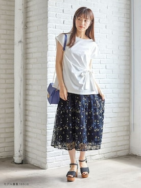 ハニーズさん（レディース・160cm）の夏コーディネート