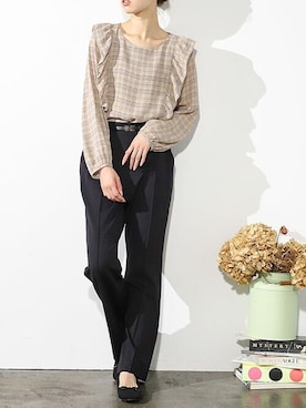 ハニーズさん（レディース・162cm）の秋コーディネート