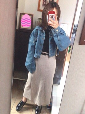 「ESPERANZA（エスペランサ）のアイテム（ローファー）」を使った、natsumi096578さん（レディース・144cm）の春コーディネート