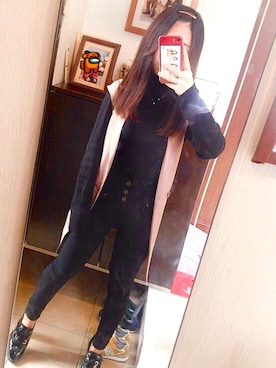 「ESPERANZA（エスペランサ）のアイテム（ローファー）」を使った、natsumi096578さん（レディース・144cm）の秋コーディネート