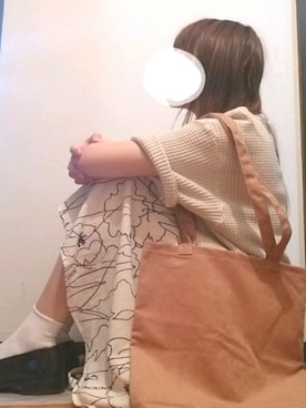 「リドム」｜「アイテム（バッグ）」を使った、gakuさん（レディース・160cm）の春コーディネート