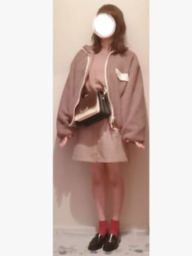 「pairpair」｜「アイテム（ジャケット/アウター）」を使った、gakuさん（レディース・160cm）の冬コーディネート