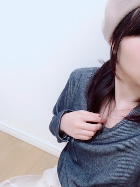 「RAW EDGE（ローエッヂ）のアイテム」を使った、とうめさん（レディース・160cm）の冬コーディネート