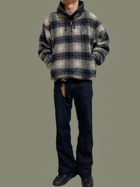 「GERRY（ジェリー）のアイテム（ジャケット/アウター）」を使った、yasukeさん（メンズ・164cm）の秋コーディネート