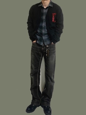 「CEDAR CREST（セダークレスト ）のアイテム（ブーツ）」を使った、yasukeさん（メンズ・164cm）の春コーディネート