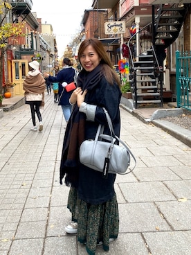 「無印良品（ムジルシリョウヒン）のアイテム（デニムジャケット）」を使った、Wingss.さん（レディース・153cm）の秋コーディネート