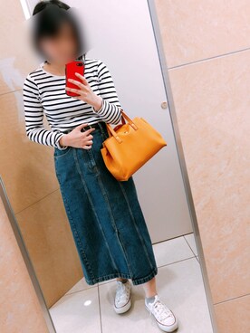 maaa。さん（レディース・154cm）の春コーディネート