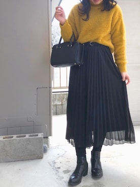 maaa。さん（レディース・154cm）の春コーディネート