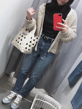 「SAMANTHA SILVA（サマンサシルバ）のアイテム」を使った、maaa。さん（レディース・154cm）の春コーディネート