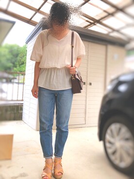 「スピンズ」｜maaa。さん（レディース・154cm・20代）の夏コーディネート