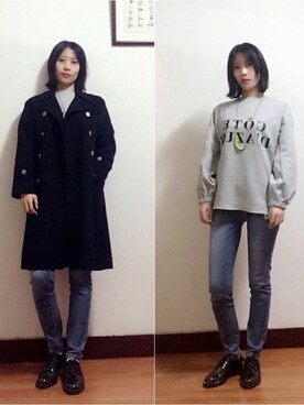 「The Kooples（-）のアイテム」を使った、AnaisWさん（レディース・165cm）の春コーディネート