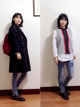 「The Kooples（-）のアイテム」を使った、AnaisWさん（レディース・165cm）の春コーディネート