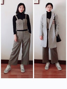 AnaisWさん（レディース・166cm）の春コーディネート