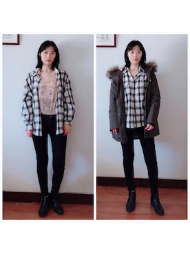 「BCBGeneration（ビーシービージェネレーション）のアイテム」を使った、AnaisWさん（レディース・166cm）の春コーディネート