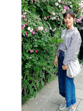 「TRIP（トリップ）のアイテム」を使った、AnaisWさん（レディース・166cm）の春コーディネート