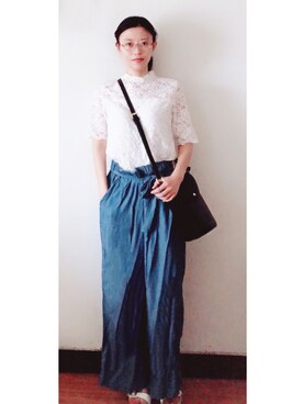 AnaisWさん（レディース・166cm）の夏コーディネート